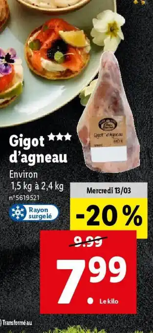Gigot *** d'agneau