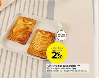 Carrefour Market Tartelette fine aux pommes offre