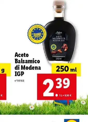 Lidl Aceto Balsamico di Modena IGP offre