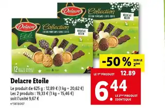Lidl Delacre Etoile offre