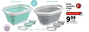 Lidl Panier ou panière à linge offre