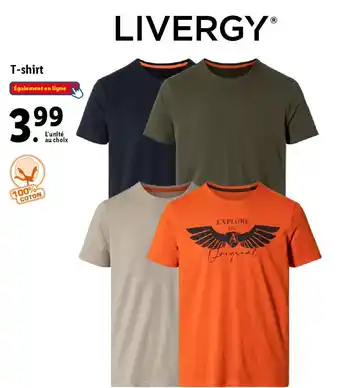 Lidl T-shirt offre
