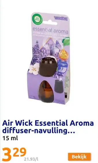 Action Air Wick Essential Aroma diffuser-navulling... offre