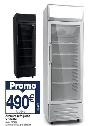 Promocash Armoire réfrigérée CF338M offre