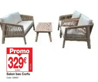Salon bas Corfu Code : 036657