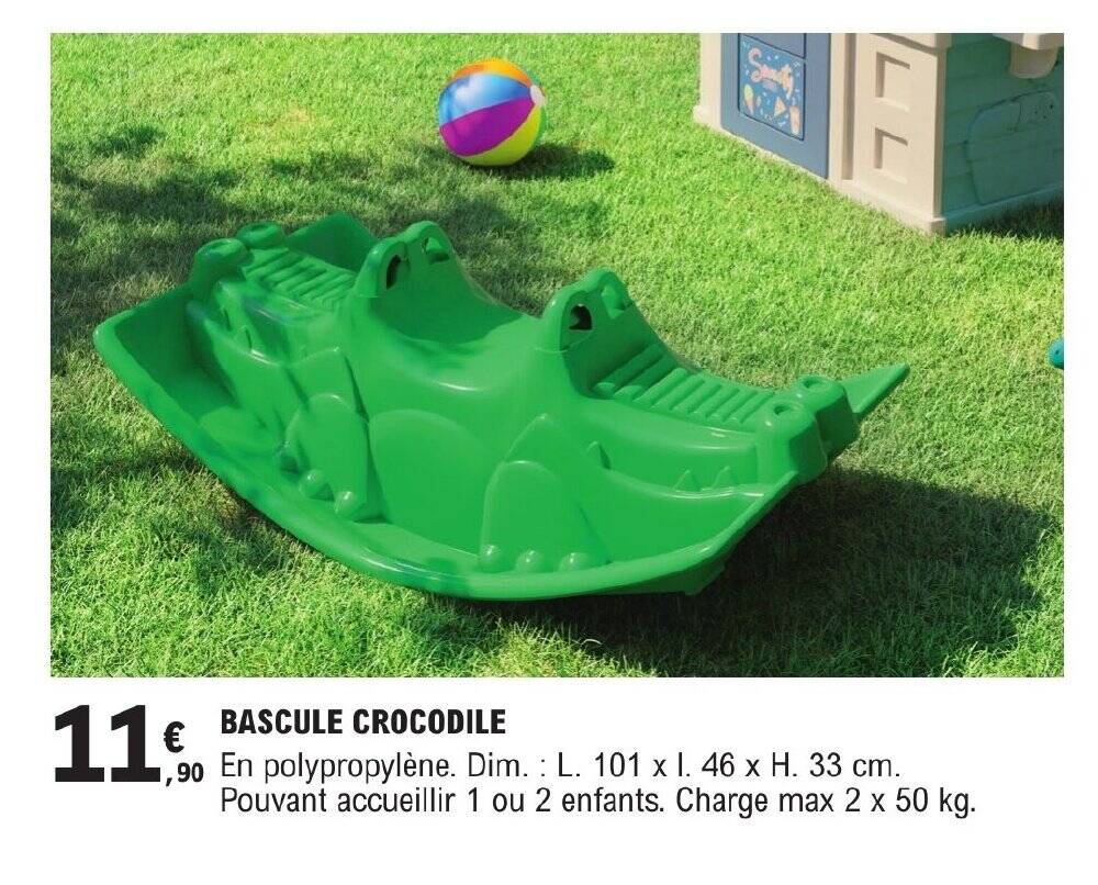 Crocodile à bascule online