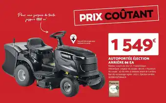Bricomarché AUTOPORTÉE ÉJECTION ARRIÈRE 86 EA offre