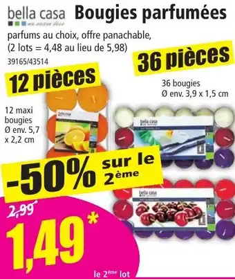 Norma Bougies parfumées offre