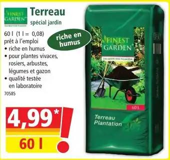 Norma Terreau spécial jardin offre