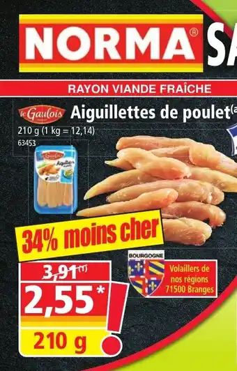 Norma Aiguillettes de poulet(a) offre