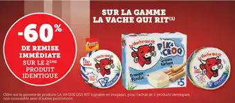U Express SUR LA GAMME LA VACHE QUI RIT(¹) offre