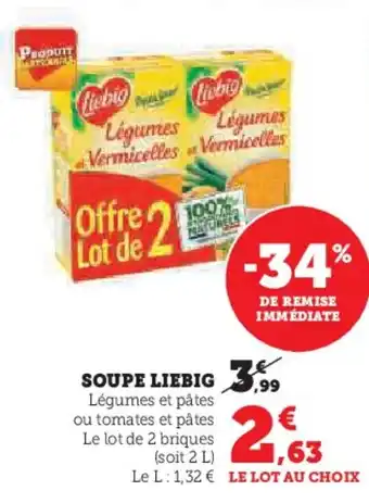 U Express SOUPE LIEBIG offre
