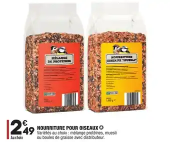 ALDI Nourriture pour oiseux offre