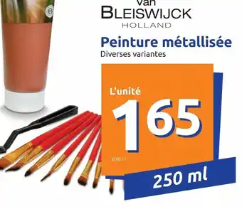 Action Peinture métallisée offre