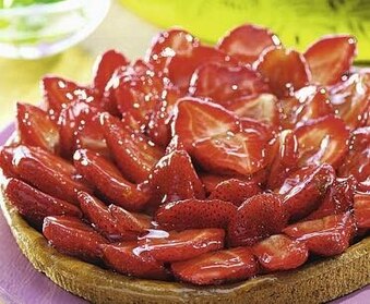 Casino Supermarchés Tarte financier fraise offre