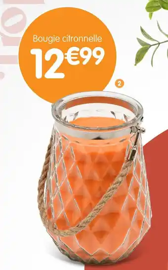 b&m Bougie citronnelle offre