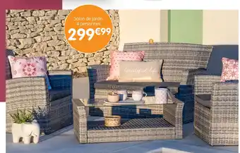 b&m Salon de jardin 4 personnes offre