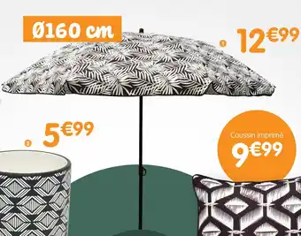 b&m Parasol imprimé offre