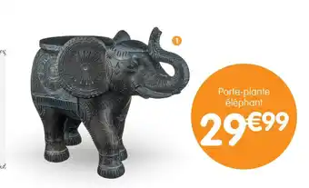 b&m Porte-plante éléphant offre