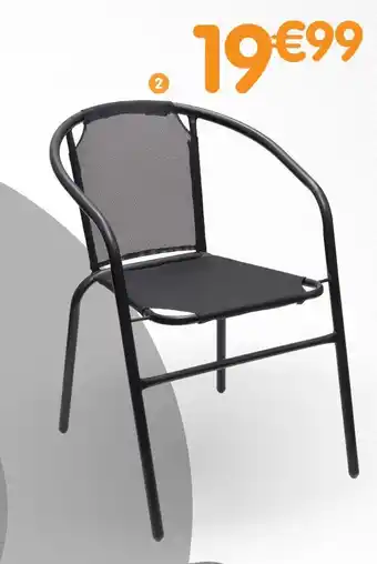 b&m Chaise bistro offre