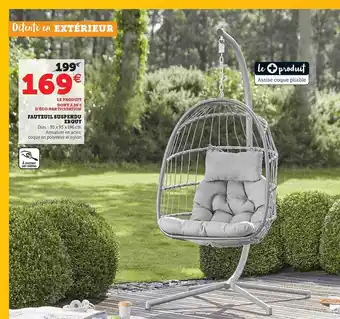 Hyper U Fauteuil Suspendu Erquy offre
