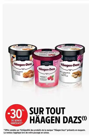 Intermarché Häagen Dazs offre