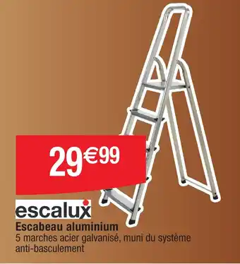 Migros Escabeau aluminium offre