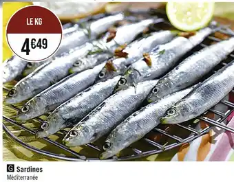 Casino Supermarchés Sardines offre