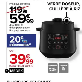 Carrefour Multicuiseur offre