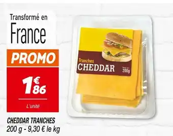 Netto CHEDDAR TRANCHES offre