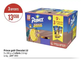 Géant Casino LU Prince goût Chocolat offre