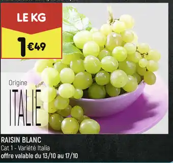 Leader Price Raisin Blanc offre