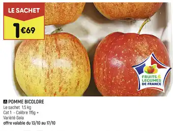 Leader Price Pomme Bicolore offre