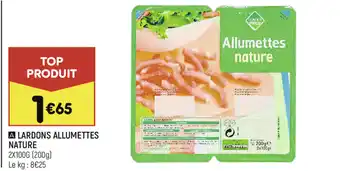 Lardons Allumettes Nature
