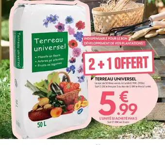 Truffaut TRUFFAUT TERREAU UNIVERSEL offre