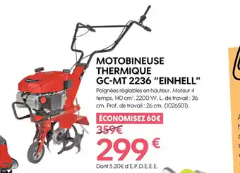 EINHELL MOTOBINEUSE THERMIQUE GC-MT 2236