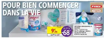 Intermarché Optipro Croissance 3 Guigoz offre
