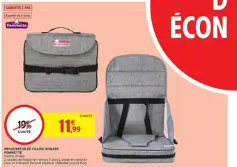 Intermarché Rehausseur De Chaise Nomade Pommette offre