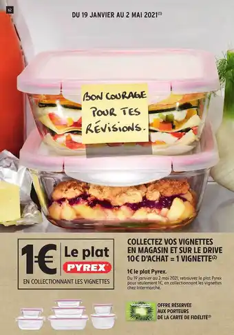 Intermarché Le Plat Pyrex offre