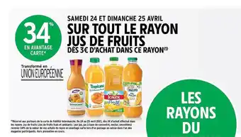 Jus De Fruits Innocent, Tropicana, Joker, Paquito
