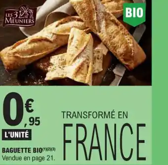 E.Leclerc Baguette bio offre