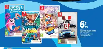 E.Leclerc Selection de jeux switch offre