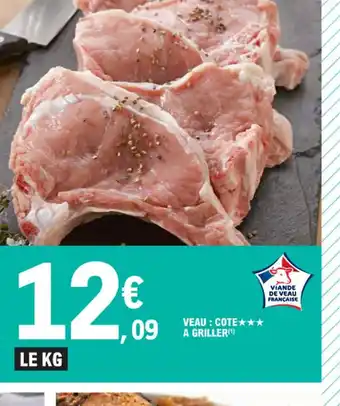 E.Leclerc Veau cote a griller offre