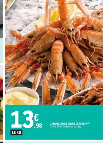 E.Leclerc Langoustines cruees glacees offre