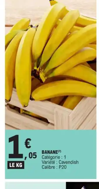 E.Leclerc Banane offre