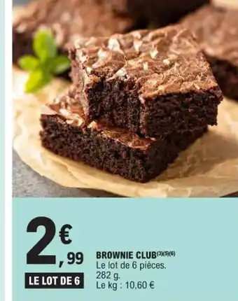 E.Leclerc Brownie club offre