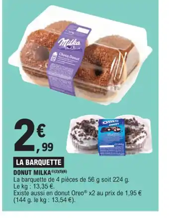 E.Leclerc Donut milka offre