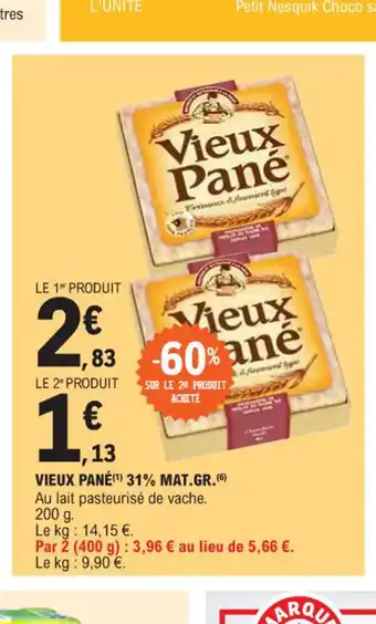E.Leclerc Vieux pane 31% Mat GR offre