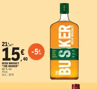E.Leclerc Irish whiskey offre