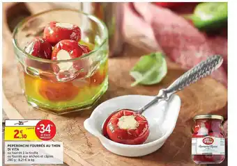 Intermarché Express Peperoncini Fourrés Au Thon Di Vita offre